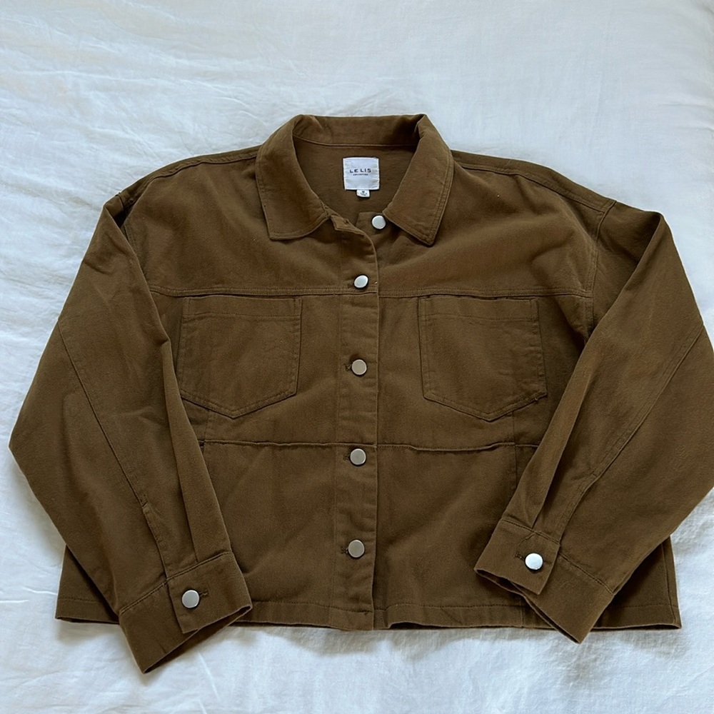 Brown Button Up